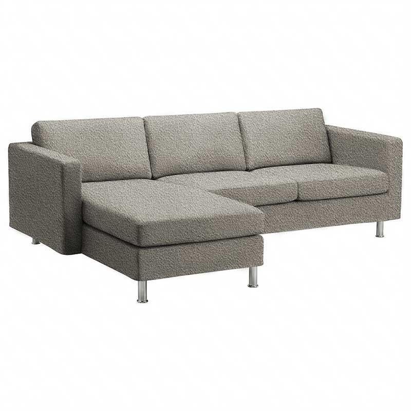 Landskrona 3-seat with chaise longue left Cover