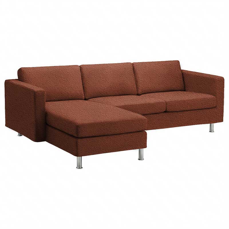 Landskrona 3-seat with chaise longue left Cover