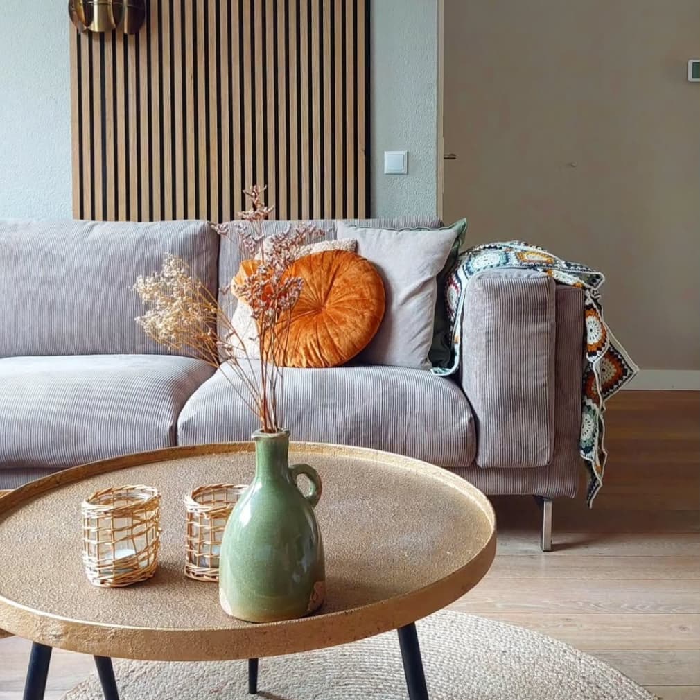 Nockeby 3 zits hoes met chaise longue Corduroy Taupe #5 pichi 1