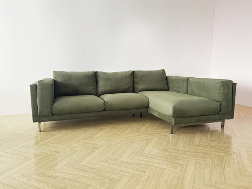 Nockeby 3-zits hoes met chaise longue rechts