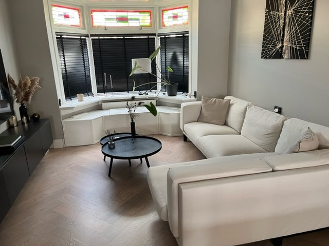 Funda para sofá de 3 plazas Nockeby con chaise longue derecha