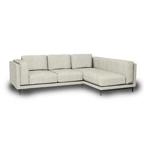 Nockeby 3-zits hoes met chaise longue rechts