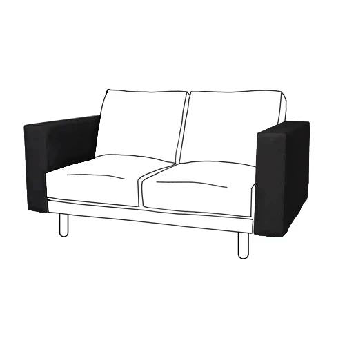 Norsborg Armrest Covers