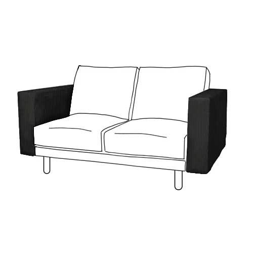 Norsborg Armrest Covers