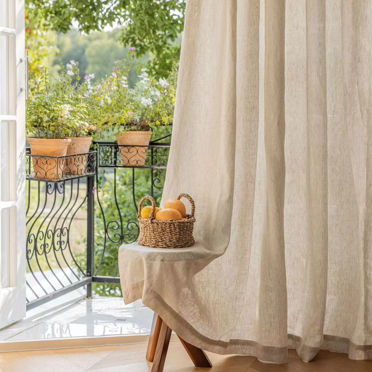 Swatches Linen Curtains