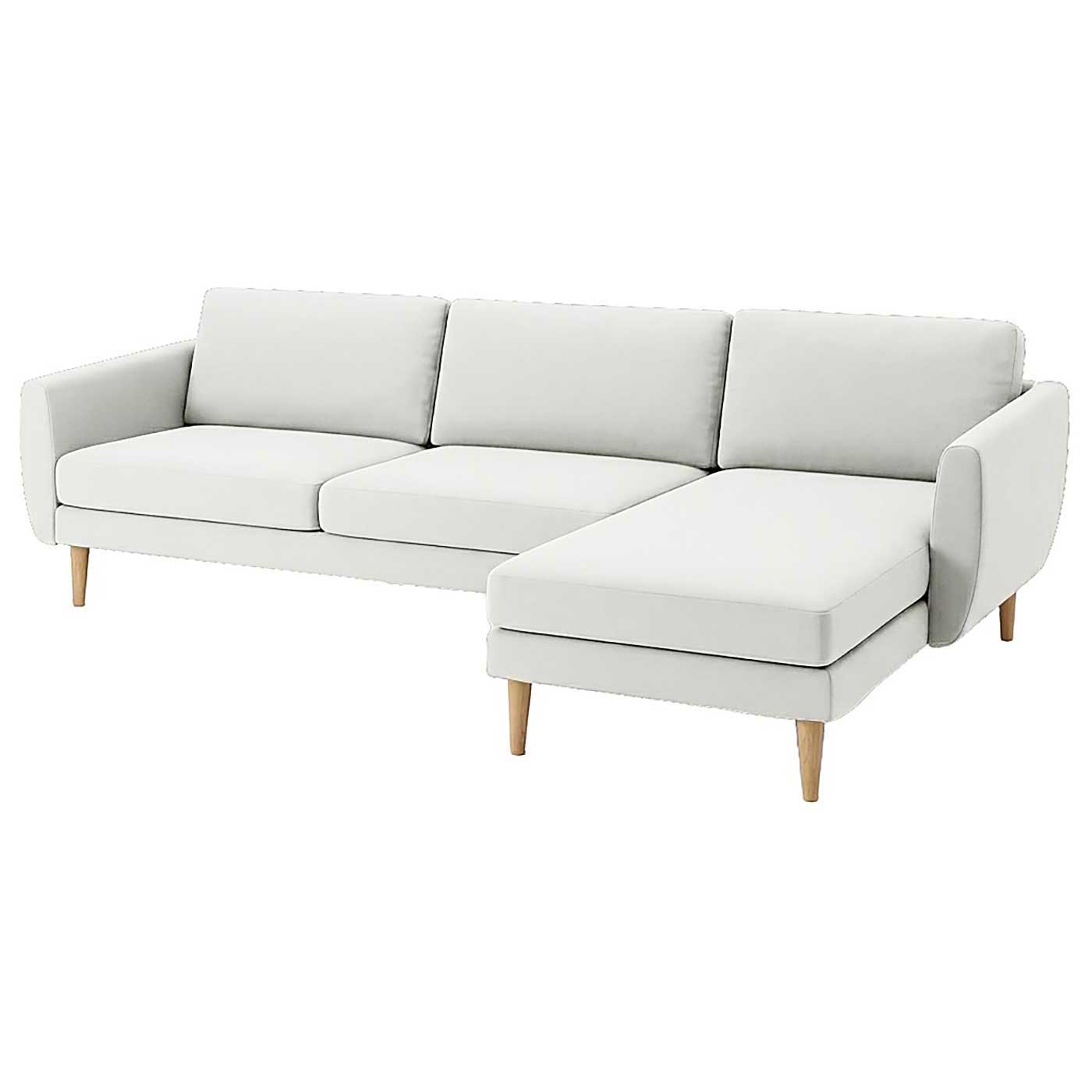 Smedstorp 4-zits met chaise longue rechts hoes Smedstorp-4-seater-chaise-rechts-white — Norsemaison