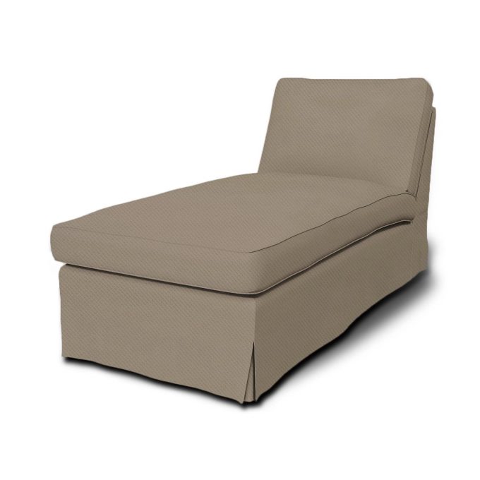 Funda para chaise longue Ektorp
