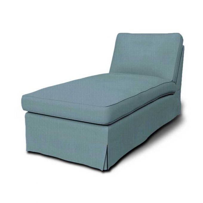 Funda para chaise longue Ektorp