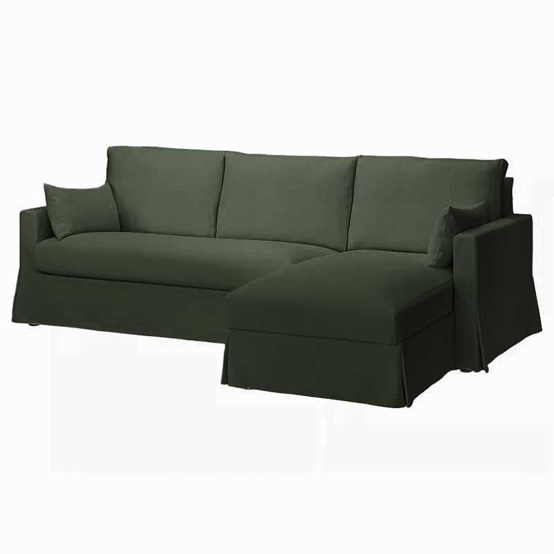 Hyltarp 3-Sitzer mit récamiere rechts Bezug