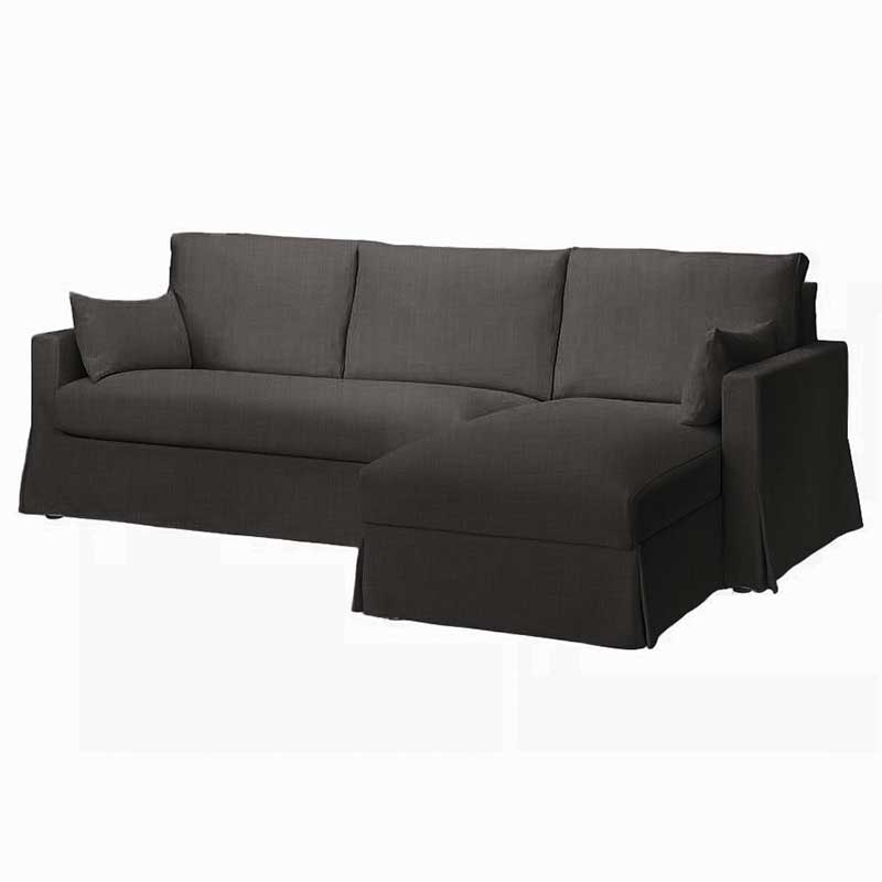 Hyltarp 3-Sitzer mit récamiere rechts Bezug