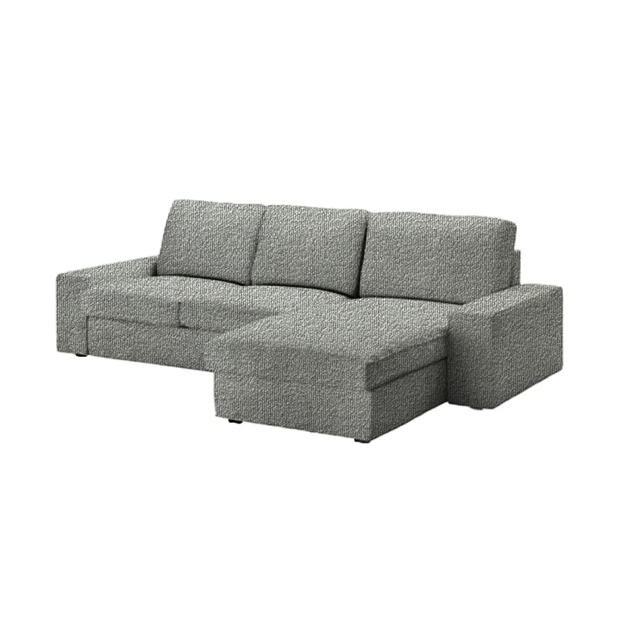 Kivik 2-Sitzer mit récamiere Bezug