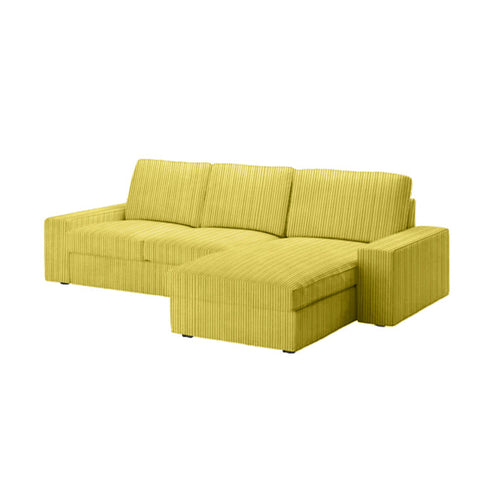 Kivik 3-zits met Chaise Longue Hoes