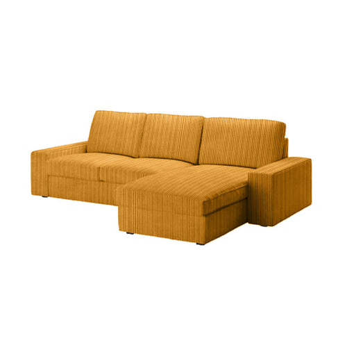 Kivik 3-zits met Chaise Longue Hoes