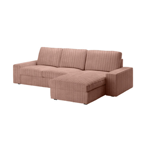 Kivik 3-zits met Chaise Longue Hoes