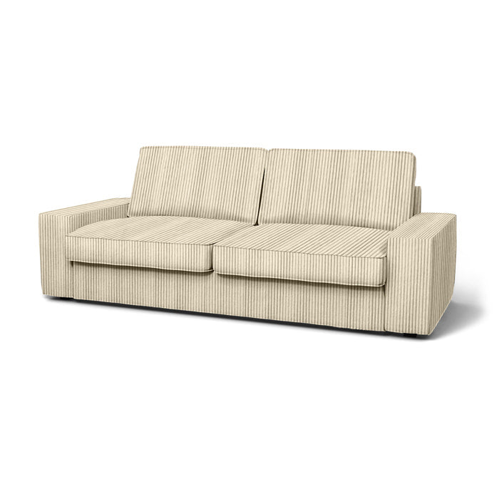 Kivik 3-zits Slaapbank Hoes — Corduroy Beige #3 kivik3-Corduroy-Beige-3 — Norsemaison