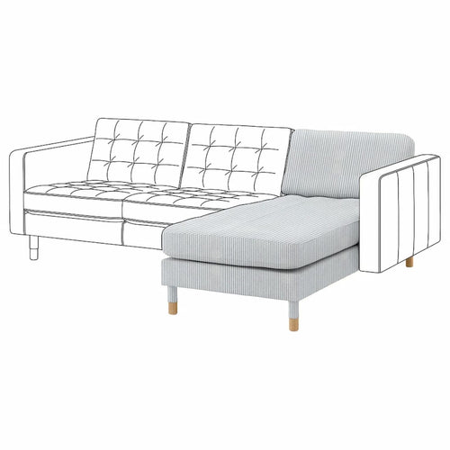 Landskrona Chaise Longue Hoes