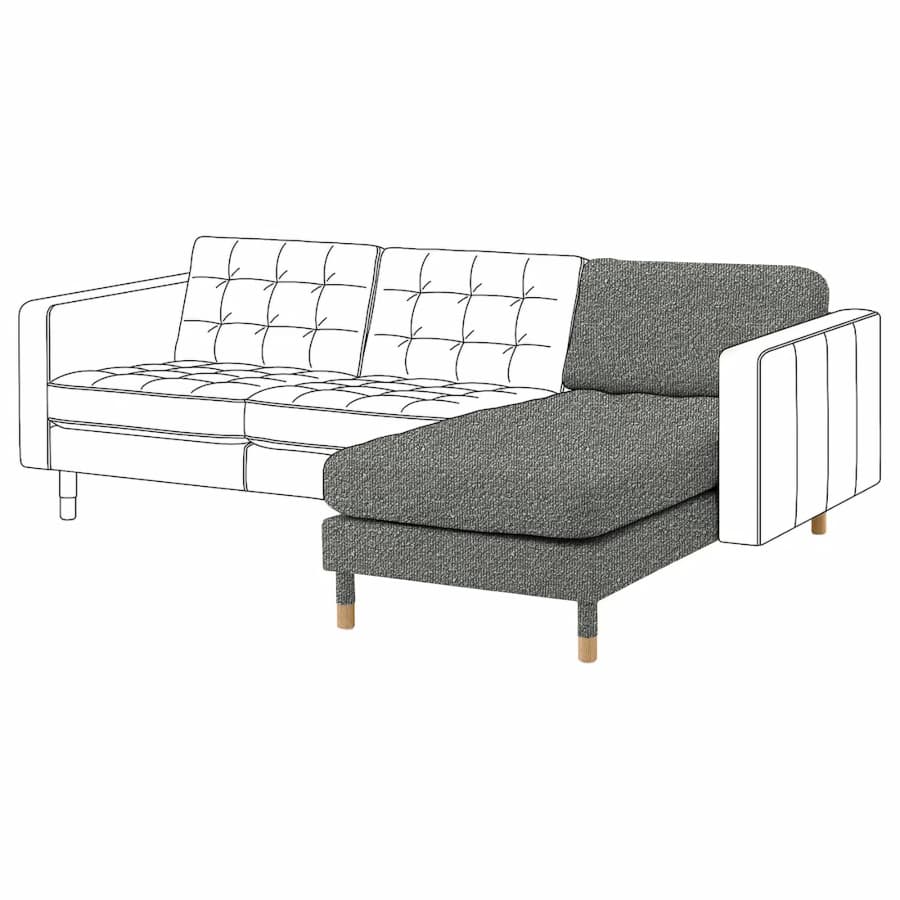 Landskrona Chaise Longue Hoes