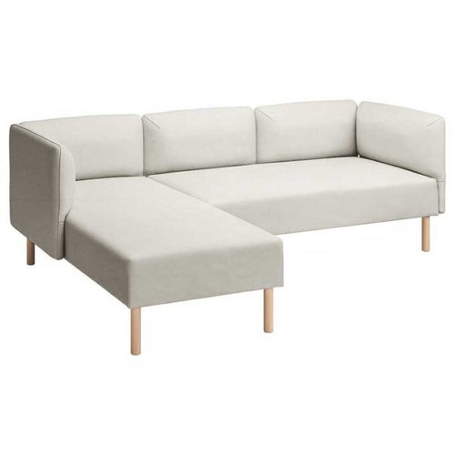 Lillehem 2-zits met chaise longue hoes