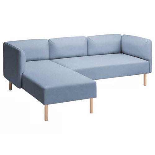 Lillehem 2-zits met chaise longue hoes