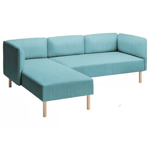 Lillehem 2-zits met chaise longue hoes