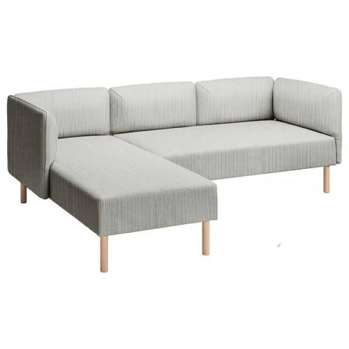 Lillehem 2-zits met chaise longue hoes