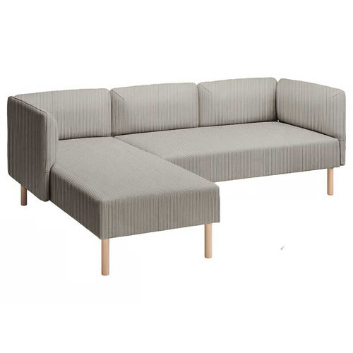 Lillehem 2-zits met chaise longue hoes