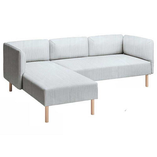 Lillehem 2-zits met chaise longue hoes