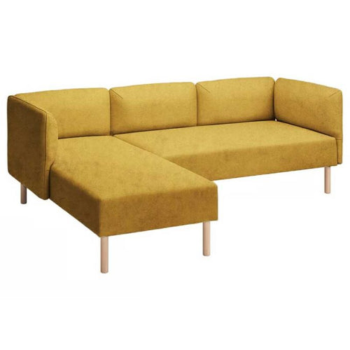 Lillehem 2-zits met chaise longue hoes