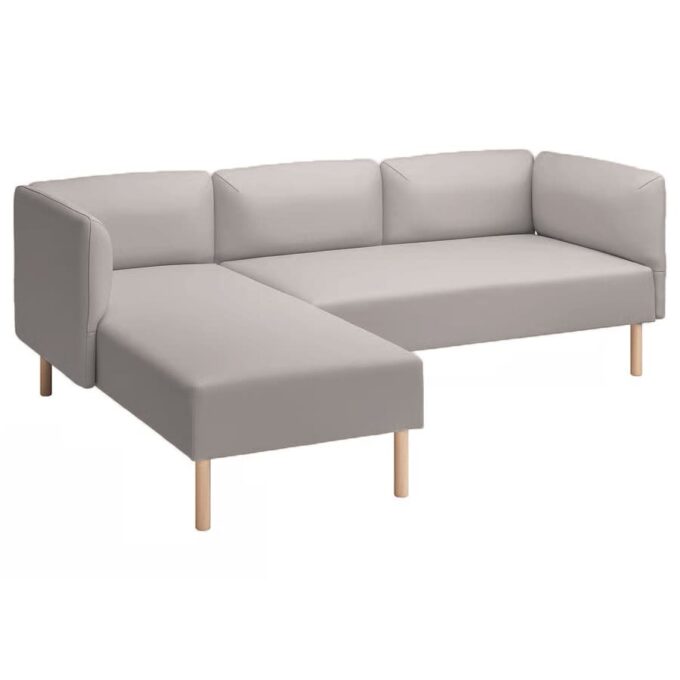 Fodera per divano Lillehem 2 posti con chaise longue