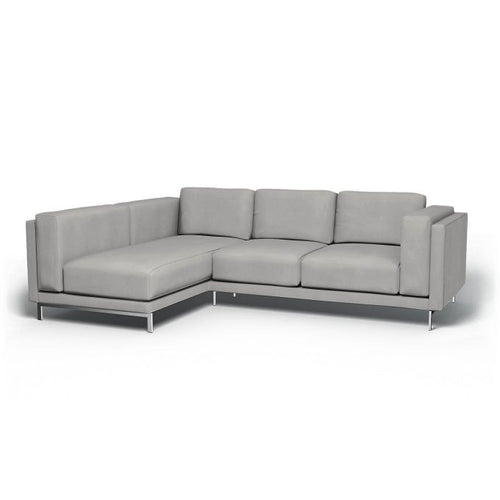 Nockeby 3-zits hoes met chaise longue links