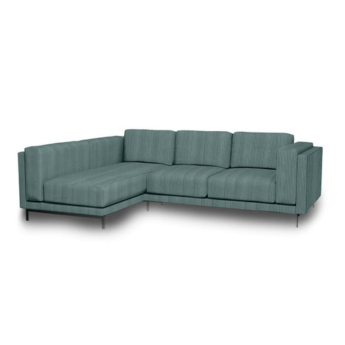 Nockeby 3-zits hoes met chaise longue links