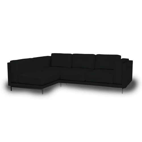 Nockeby 3-zits hoes met chaise longue links