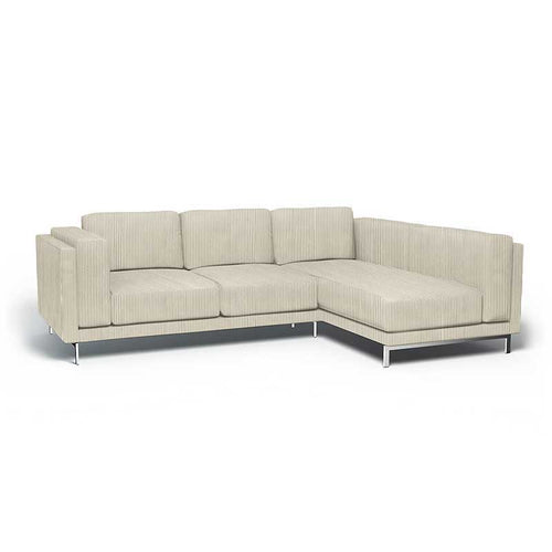 Nockeby 3-zits hoes met chaise longue rechts