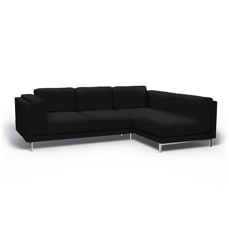Funda para sofá de 3 plazas Nockeby con chaise longue derecha