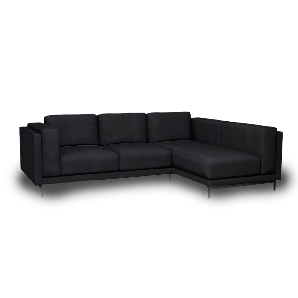 Nockeby 3-zits hoes met chaise longue rechts