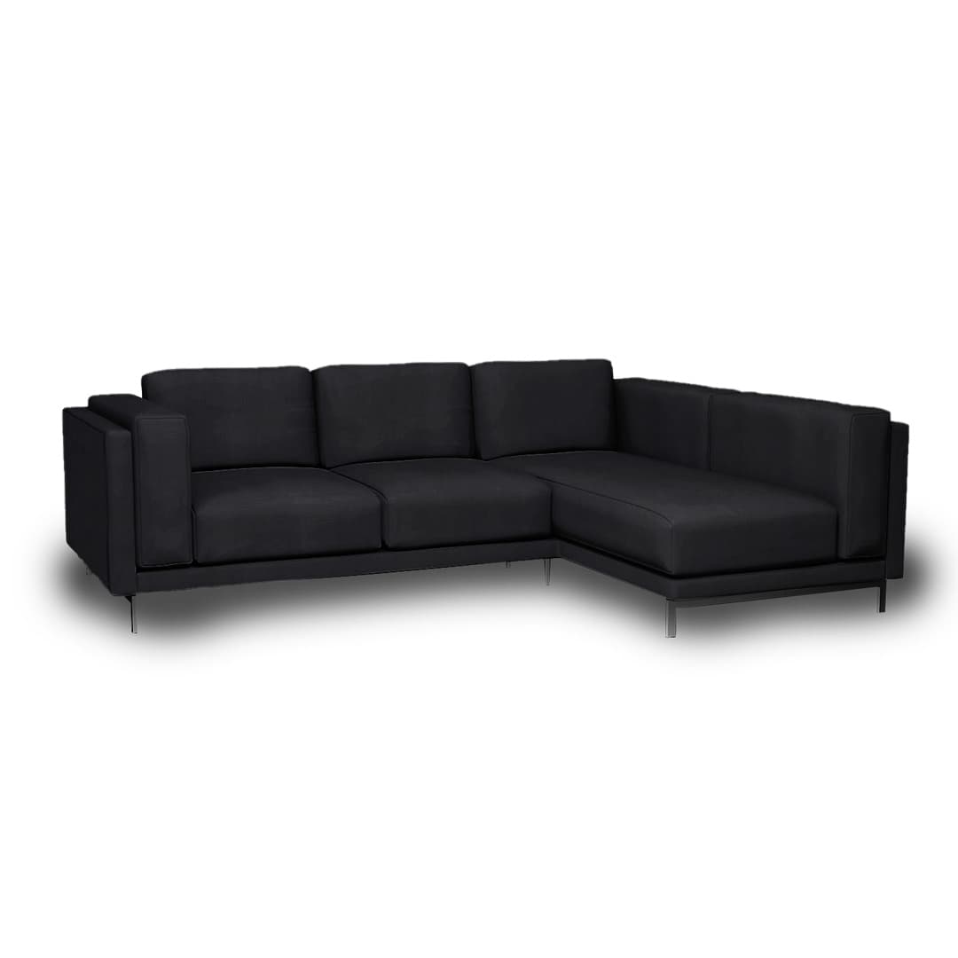 Funda para sofá de 3 plazas Nockeby con chaise longue derecha