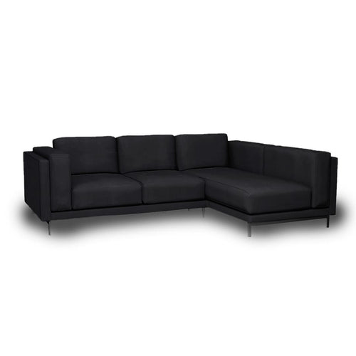 Nockeby 3-zits hoes met chaise longue rechts