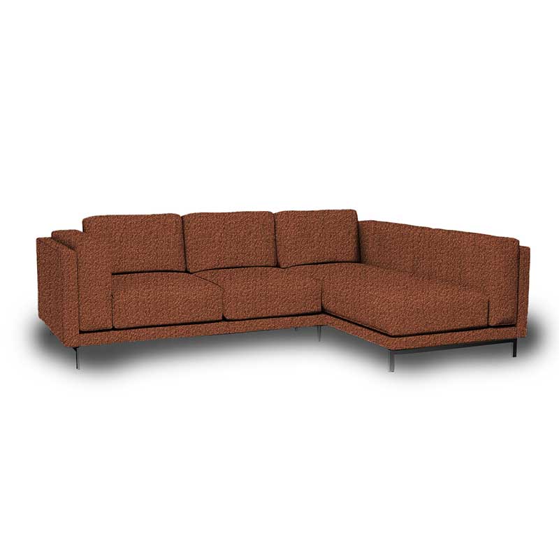 Nockeby 3-zits hoes met chaise longue rechts