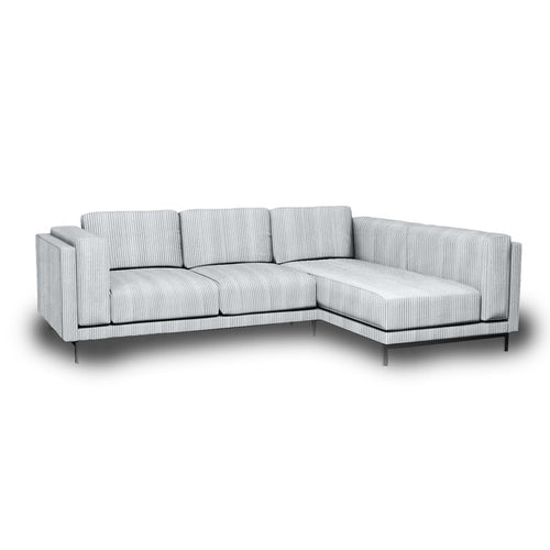 Nockeby 3-zits hoes met chaise longue rechts