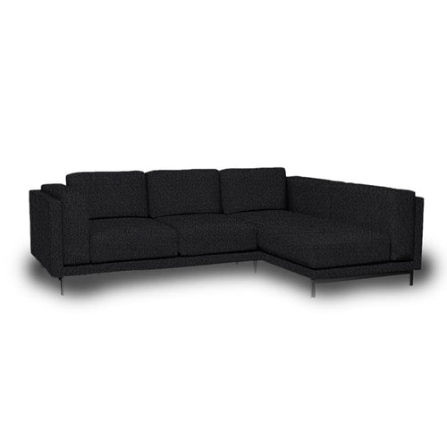 Nockeby 3-zits hoes met chaise longue rechts