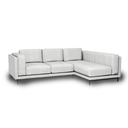 Nockeby 3-zits hoes met chaise longue rechts