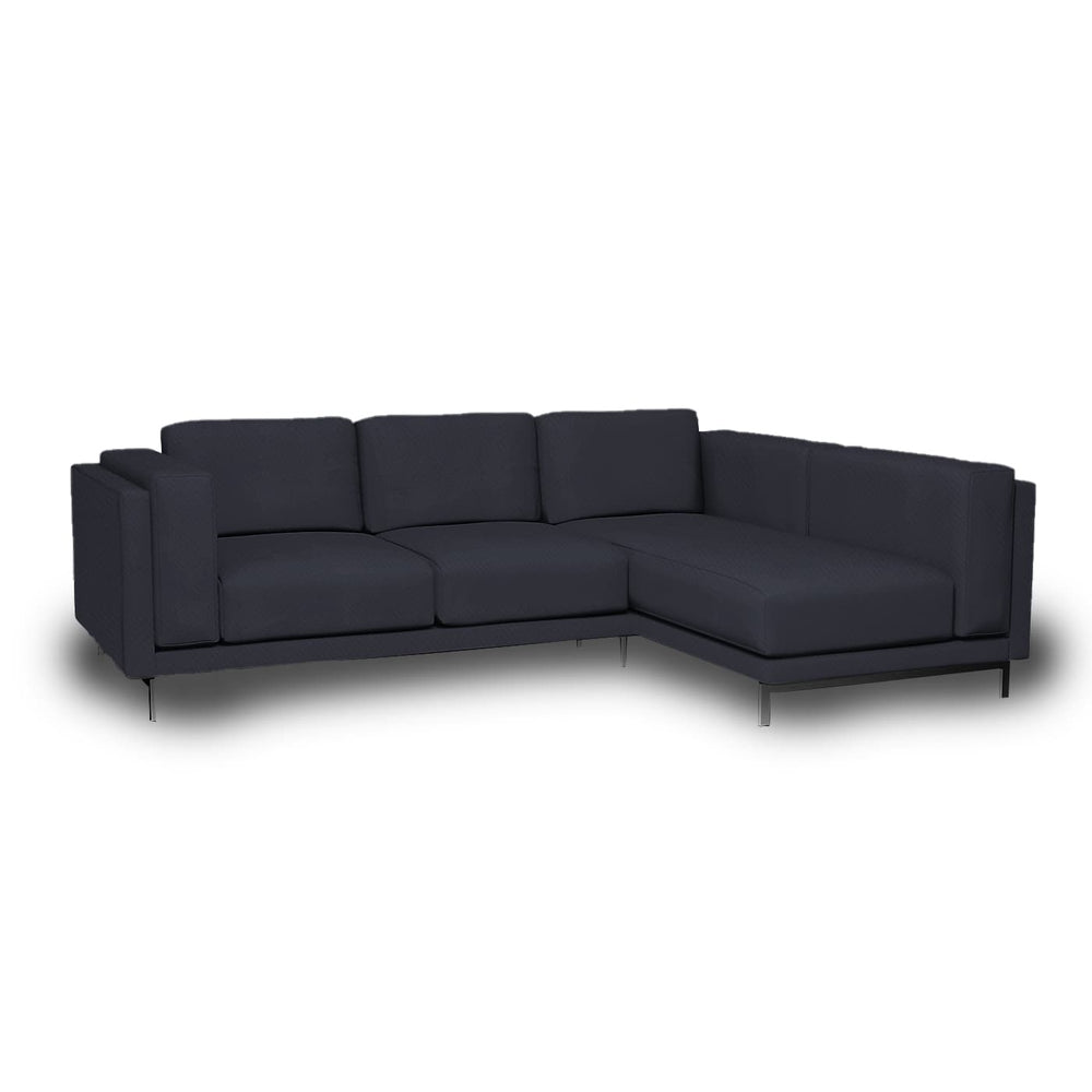 Nockeby 3-zits hoes met chaise longue rechts