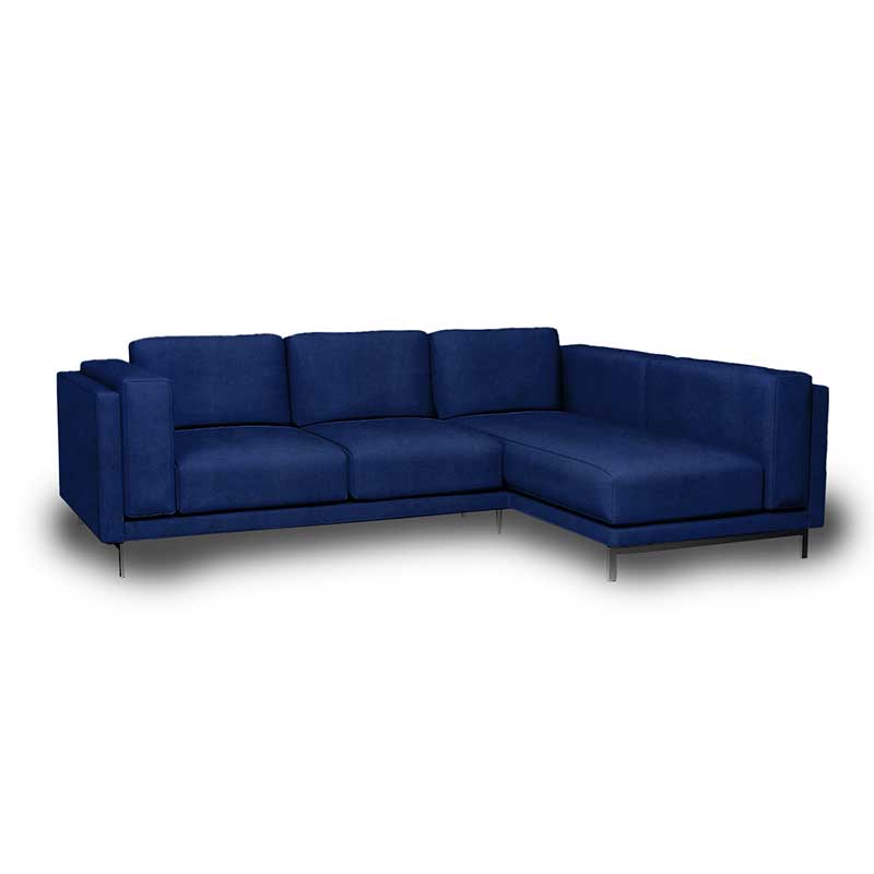 Funda para sofá de 3 plazas Nockeby con chaise longue derecha