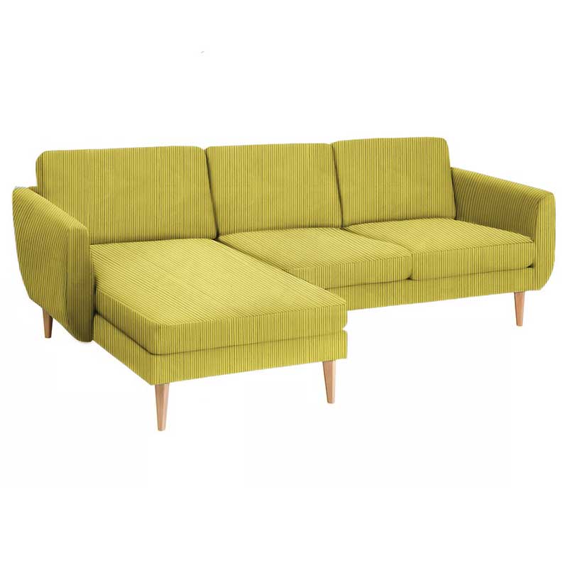 Smedstorp 3-seat with chaise longue cover left