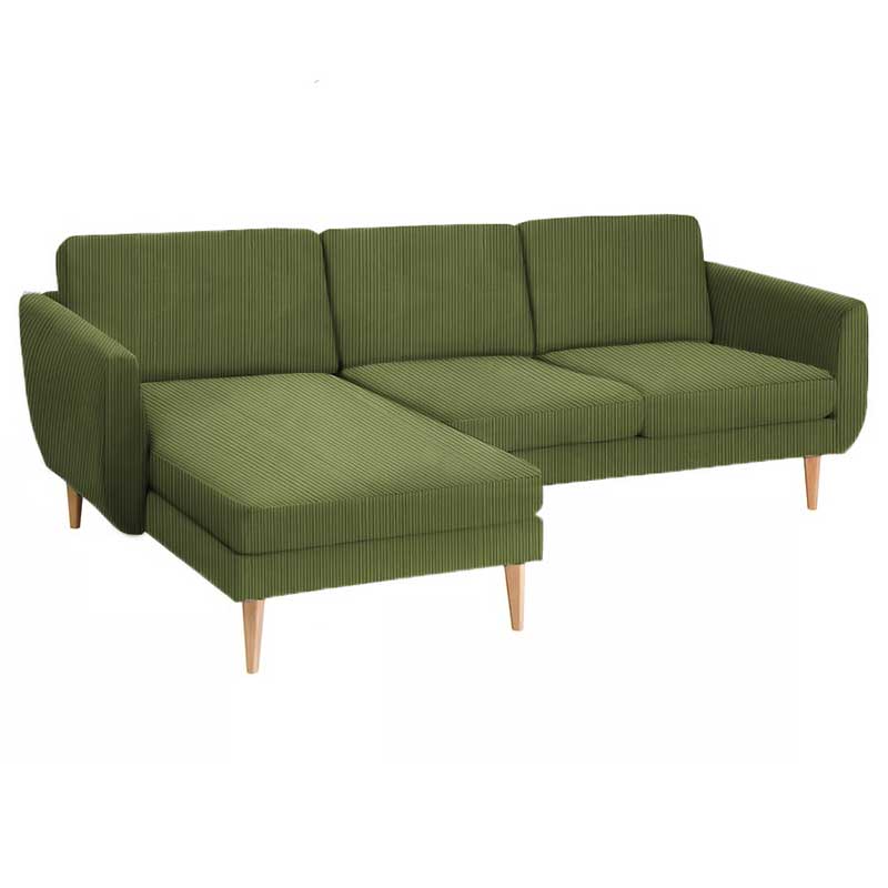 Smedstorp 3-seat with chaise longue cover left