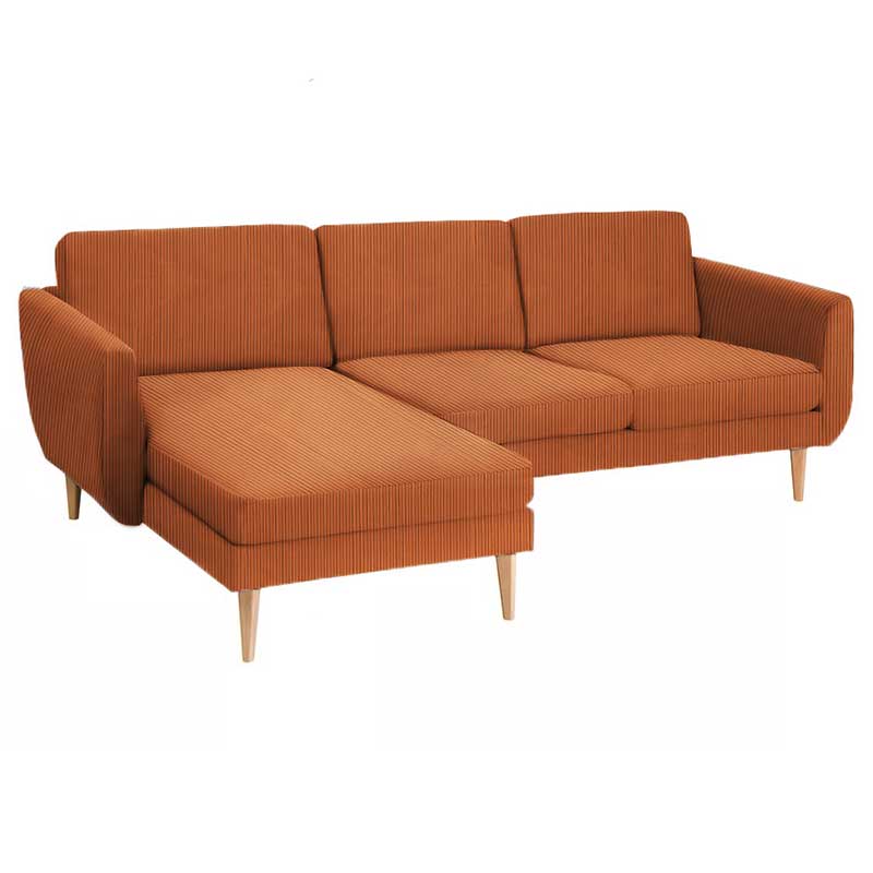 Smedstorp 3-seat with chaise longue cover left