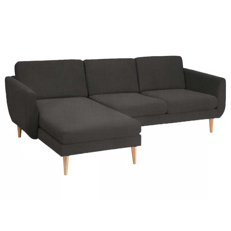 Smedstorp 3-seat with chaise longue cover left
