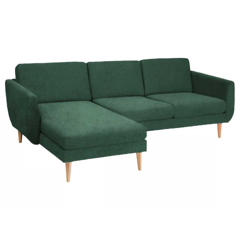 Smedstorp 3-seat with chaise longue cover left
