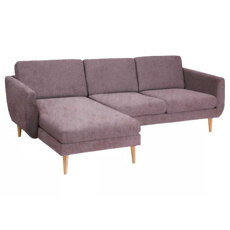 Smedstorp 3-seat with chaise longue cover left