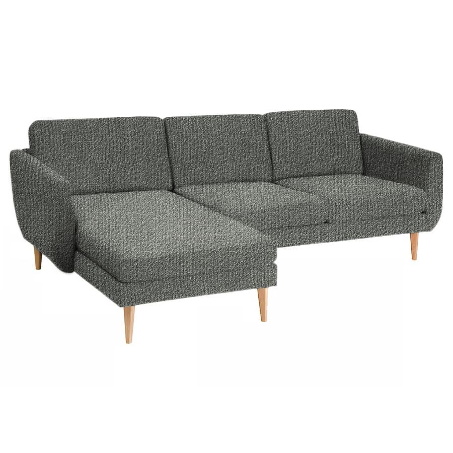 Smedstorp 3-seat with chaise longue cover left